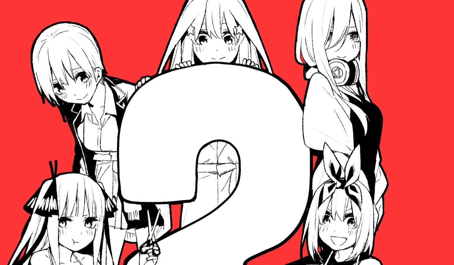 《五等分的花嫁》作者春場ねぎ发布圣诞节贺图