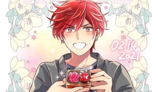 椿いづみ《月刊少女野崎同學》2/14 御子柴 生日賀圖&情人節賀圖