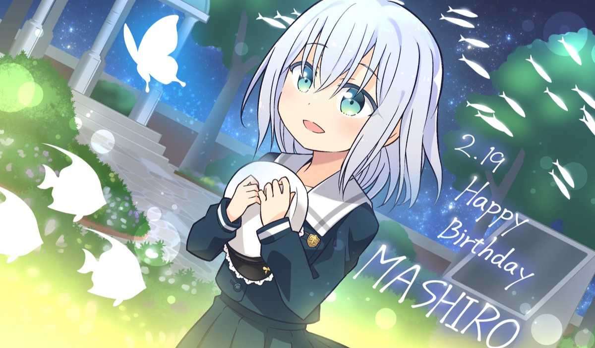 《BanG Dream!少女樂團派對》Morfonica 倉田ましろ 官方 2021 年生日賀圖