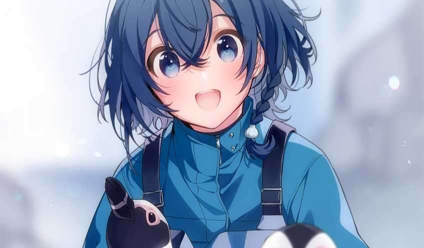 動畫《白砂的 Aquatope》官方 2021 年世界企鵝日宣傳圖