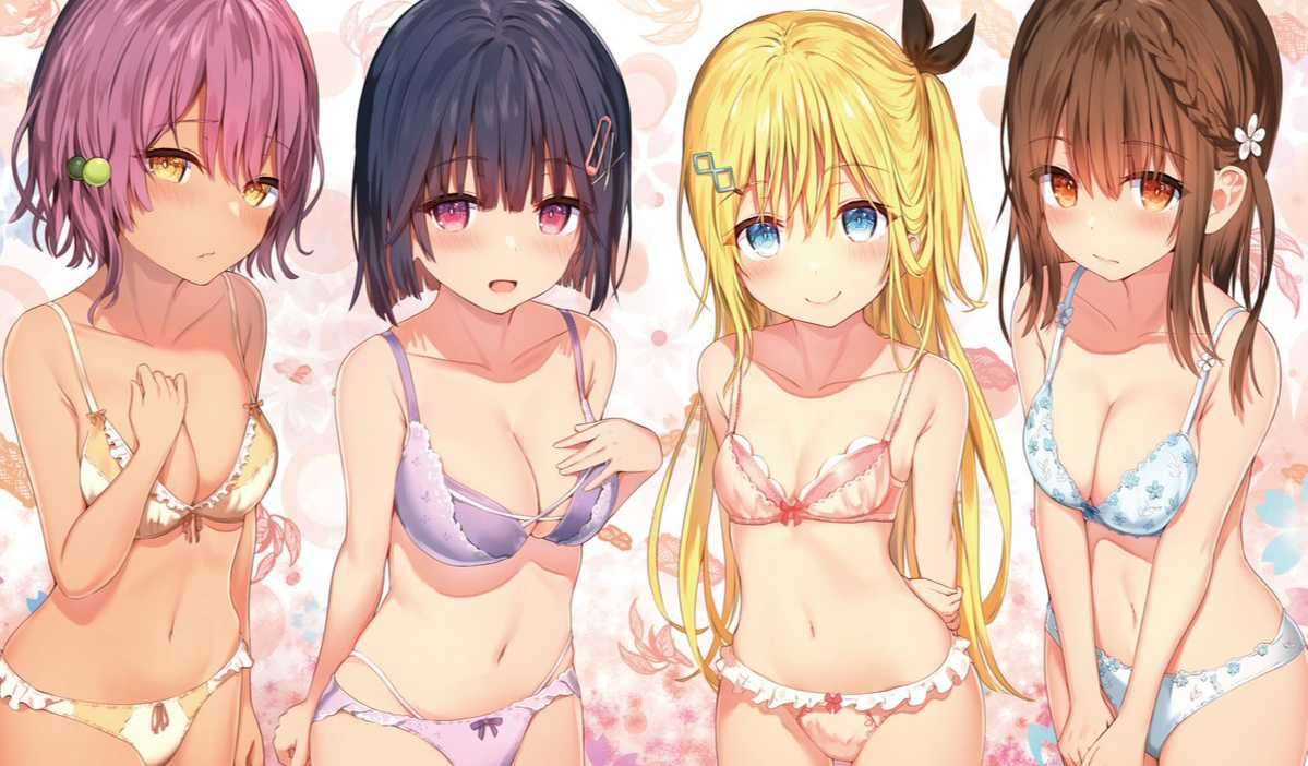 《內衣女孩如你所願》小說第二集彩圖&內頁插圖分享!