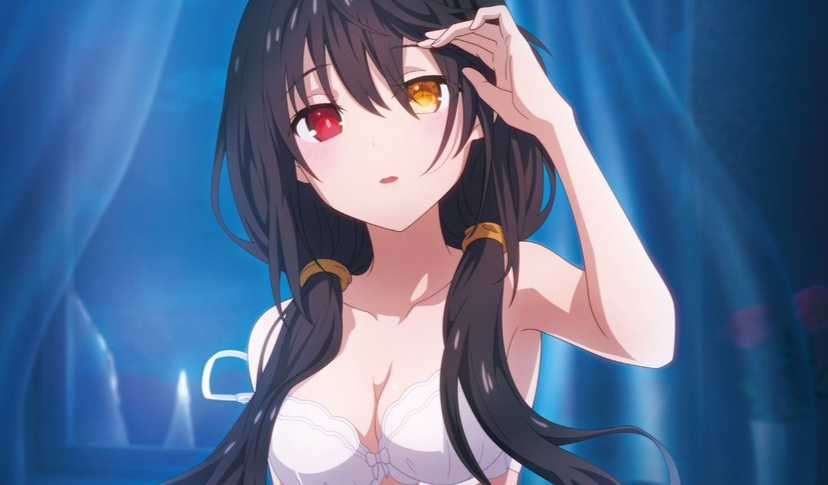 Megami 雜誌 2022 年 8 月號海報圖《約會大作戰 DATE A LIVE 第四季》獻上一切的狂三