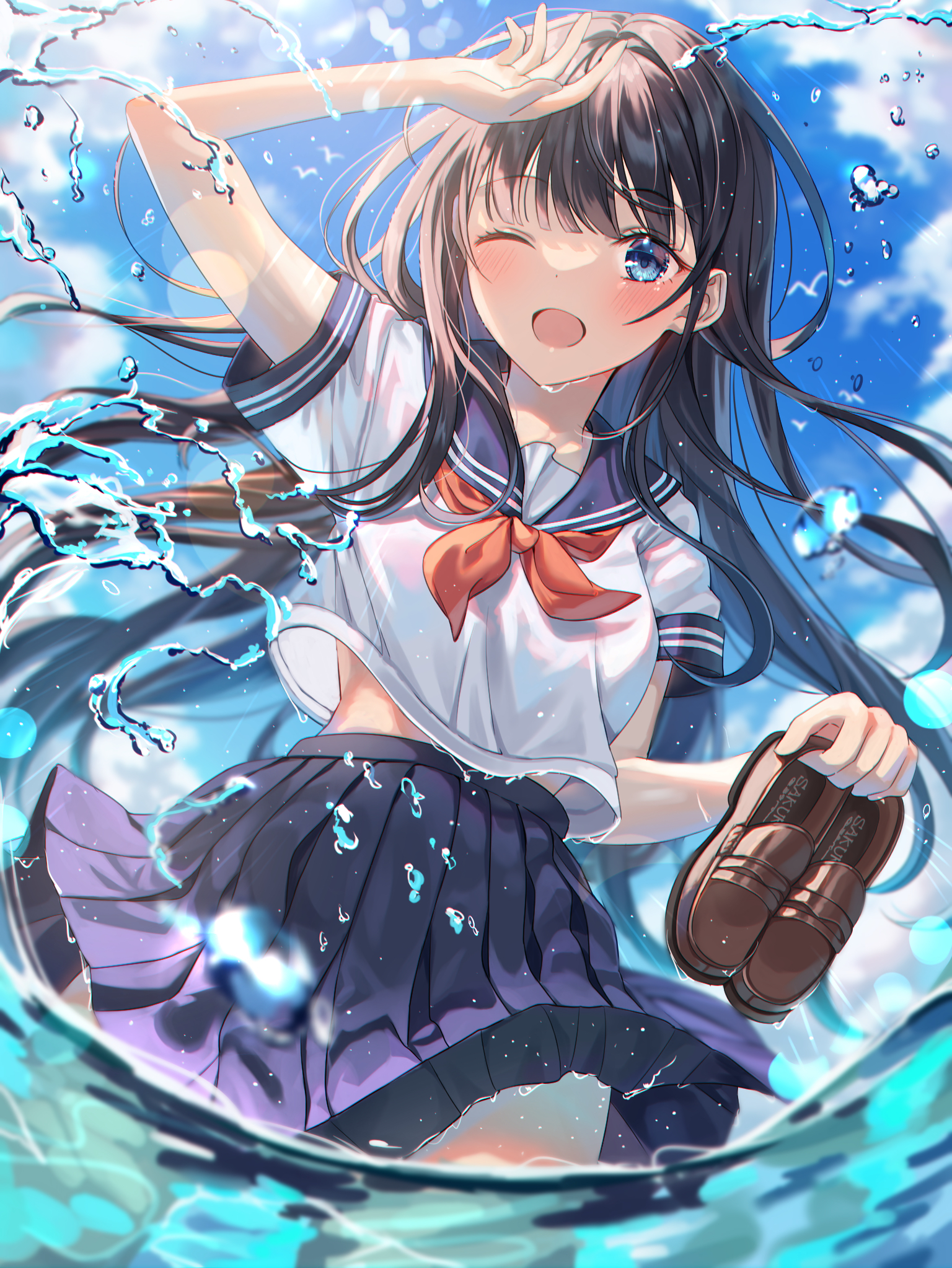 夏日水光